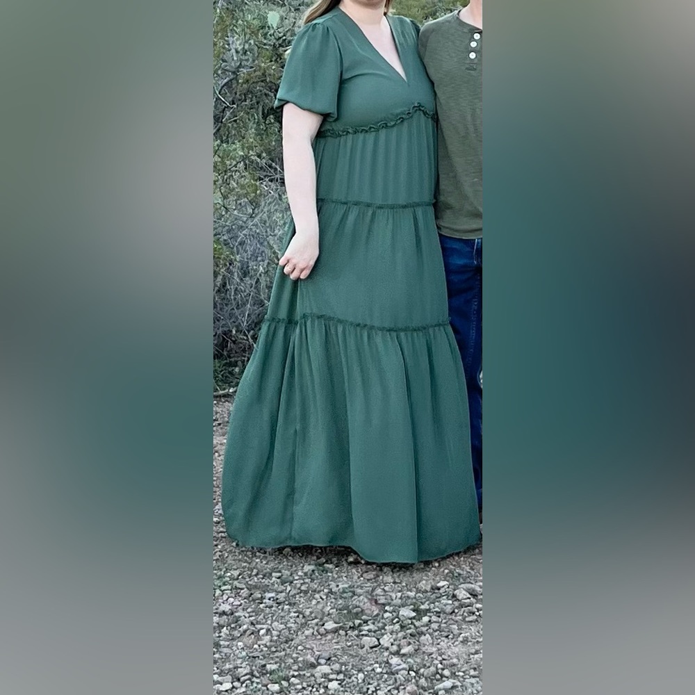 Women’s XL Olive Green Baltic Born Maxi Dress